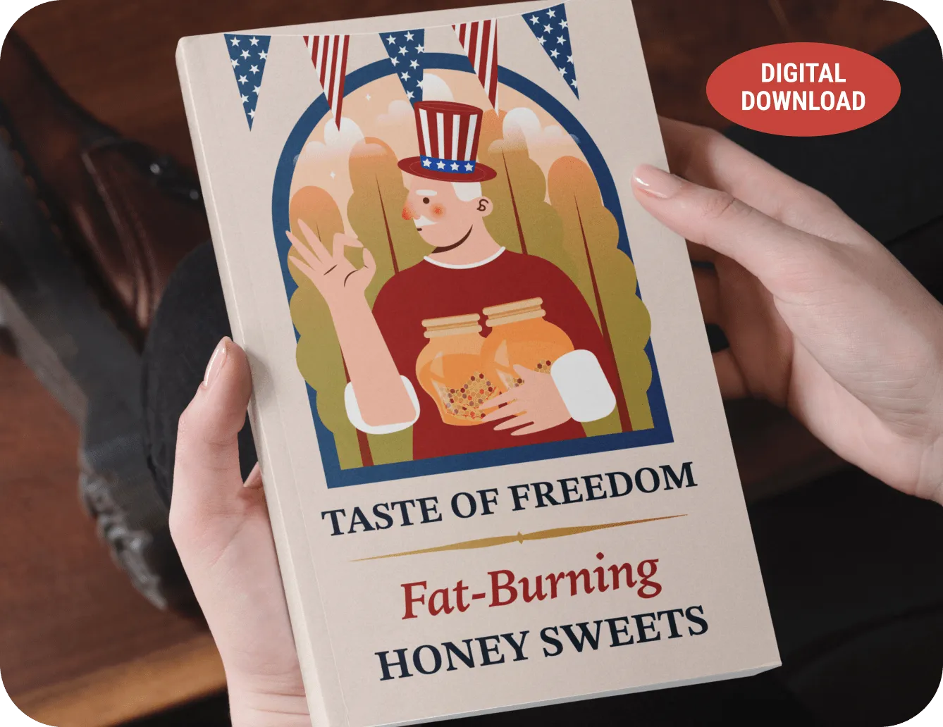 Taste of Freedom: Fat-Burning Honey Sweets Taste of Freedom: Fat-Burning Honey Sweets - Free Bonus with Make America Slim Again